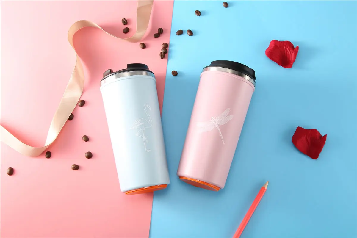 Magic Tumbler Cup Office Wssential Cute Water Bottle Stainless Steel Sucker Personalized | Дом и сад