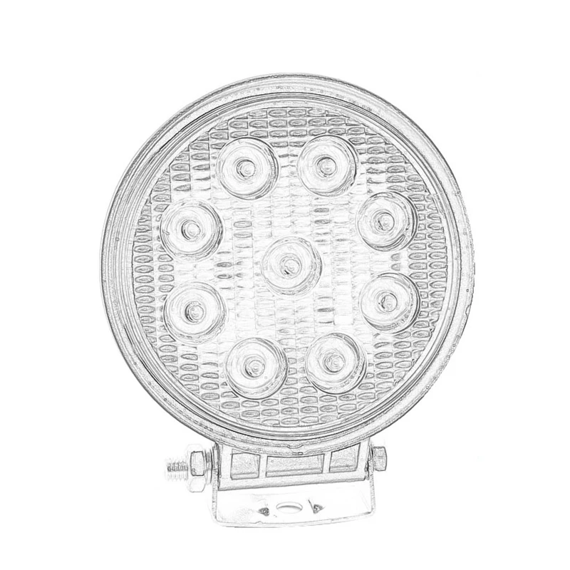 2Pcs 12V 24V 27W Led Car Work Light Bar Spot Flood Beam Motorcycle Lamps Driving for Off Road Tractor | Автомобили и мотоциклы