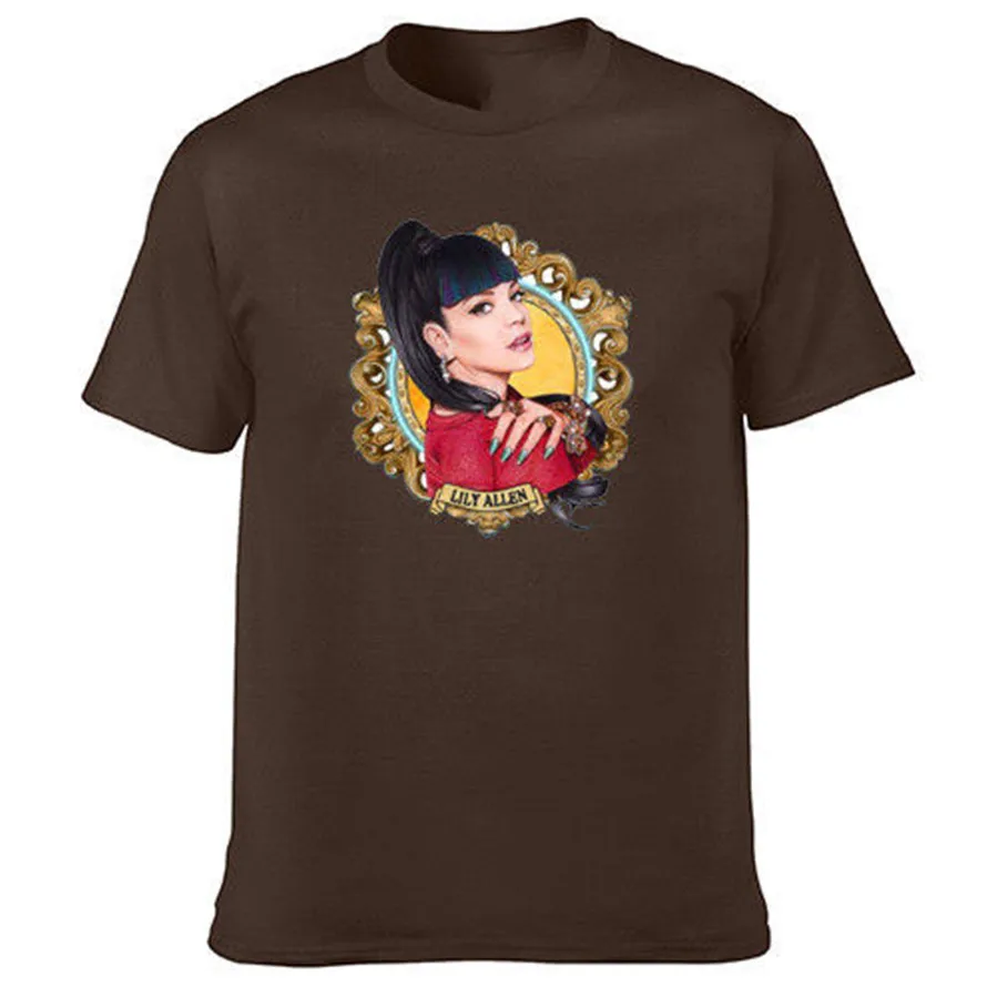 Футболка с надписью Lily Allen Rose Cooper Rock Star Прямая поставка от производителя 202046 для