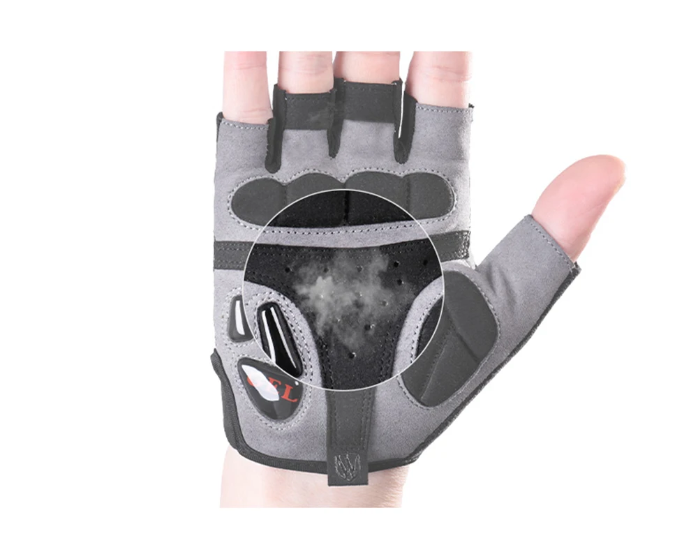 Полупальцевые велосипедные перчатки гелевые гонки спортивные горные дышащие MTB