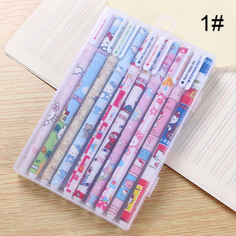 

10 Pcs/Color Gel Pen Animal Starry Sky Korean Stationery Painting School