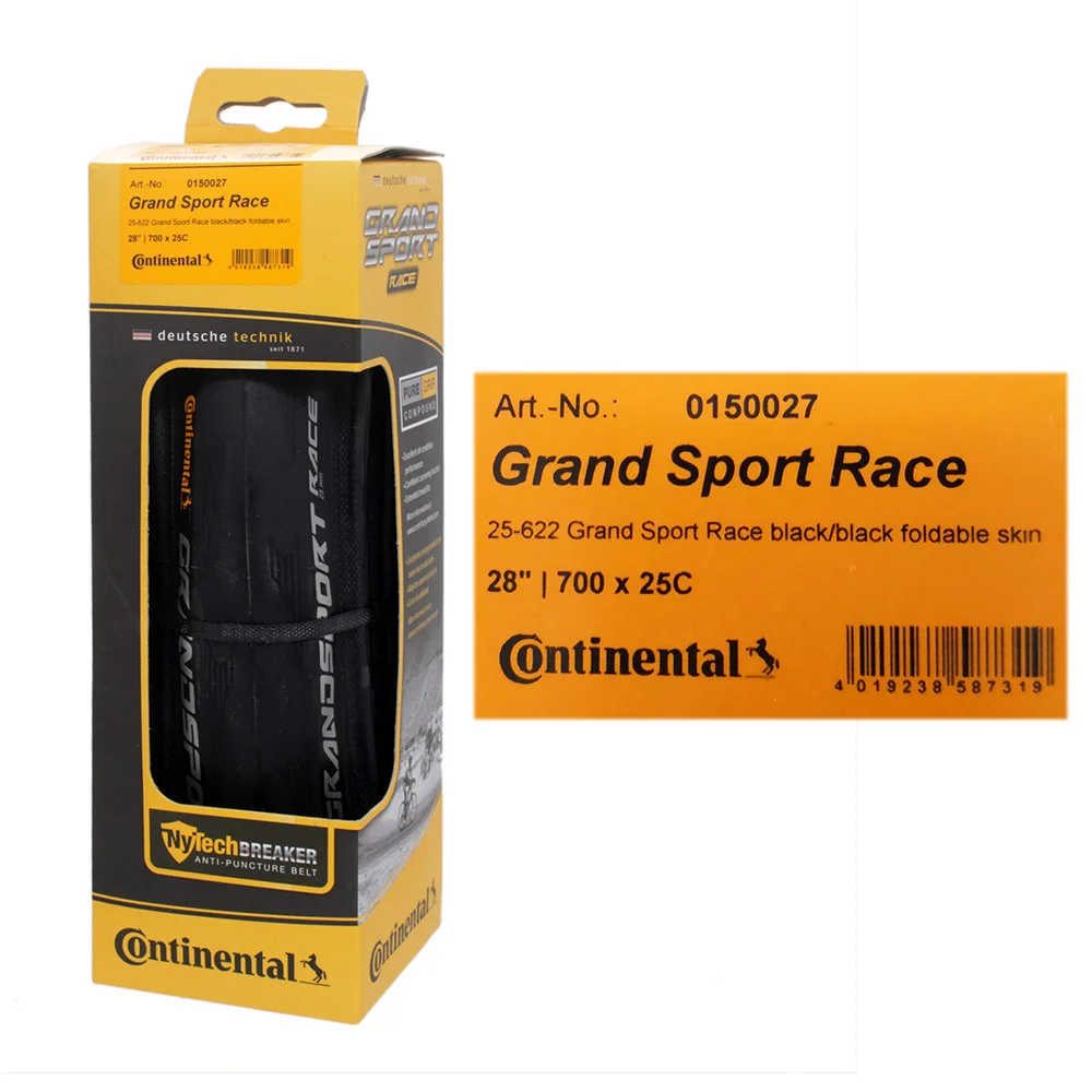 Continental Ultra Sport III 700x2 3/25 черные Складные шины для шоссейного велосипеда PureGrip 3 |