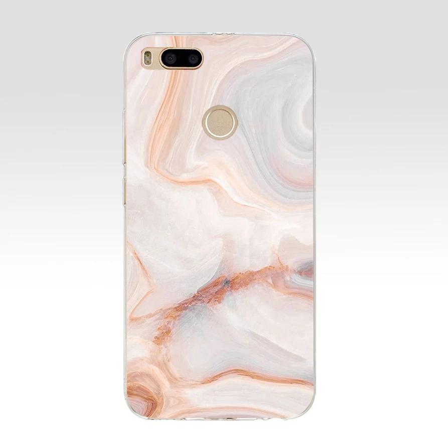 347FG Розовый Белый Синий Мраморный Мягкий Силиконовый ТПУ чехол для телефона xiaomi