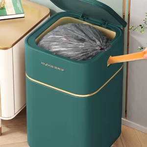 joybos trash can nordic style seal press for kitchen bathroom office storage bucket dustbins accessories with lid garbage b jx91 free global shipping