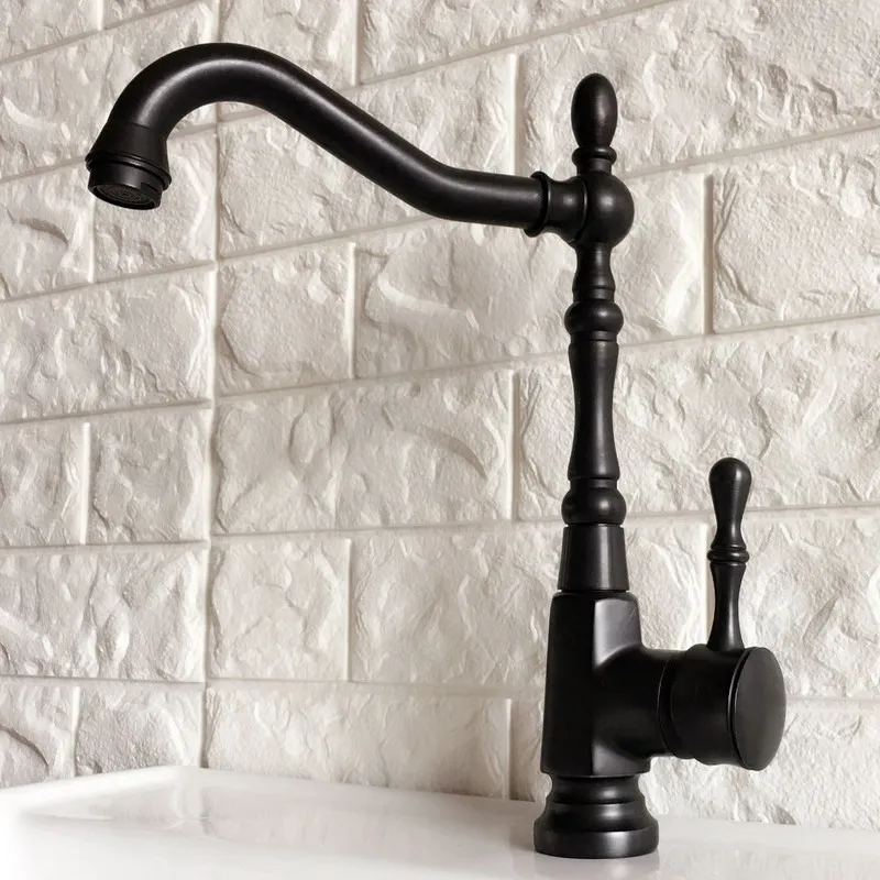 Черный масло втирают бронзовый кухня Мокрый Бар Ванная комната сосуд Раковина