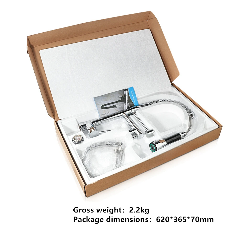 

Onhot And Cold Mixed Water Multifunctional Spring Pull Kitchen Faucet, Vegetable Basin, Sink, Faucet, Bathroom