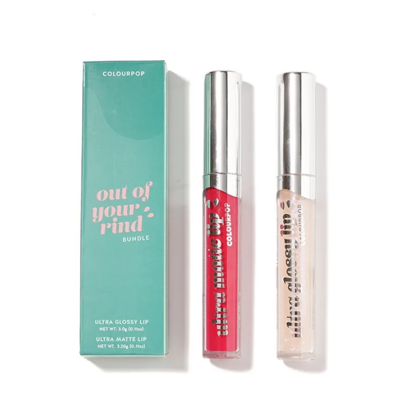 Colourpop губ пряди из кожуры с матовой поверхностью и блеск, блеск для губ - Цвет: out of your rind