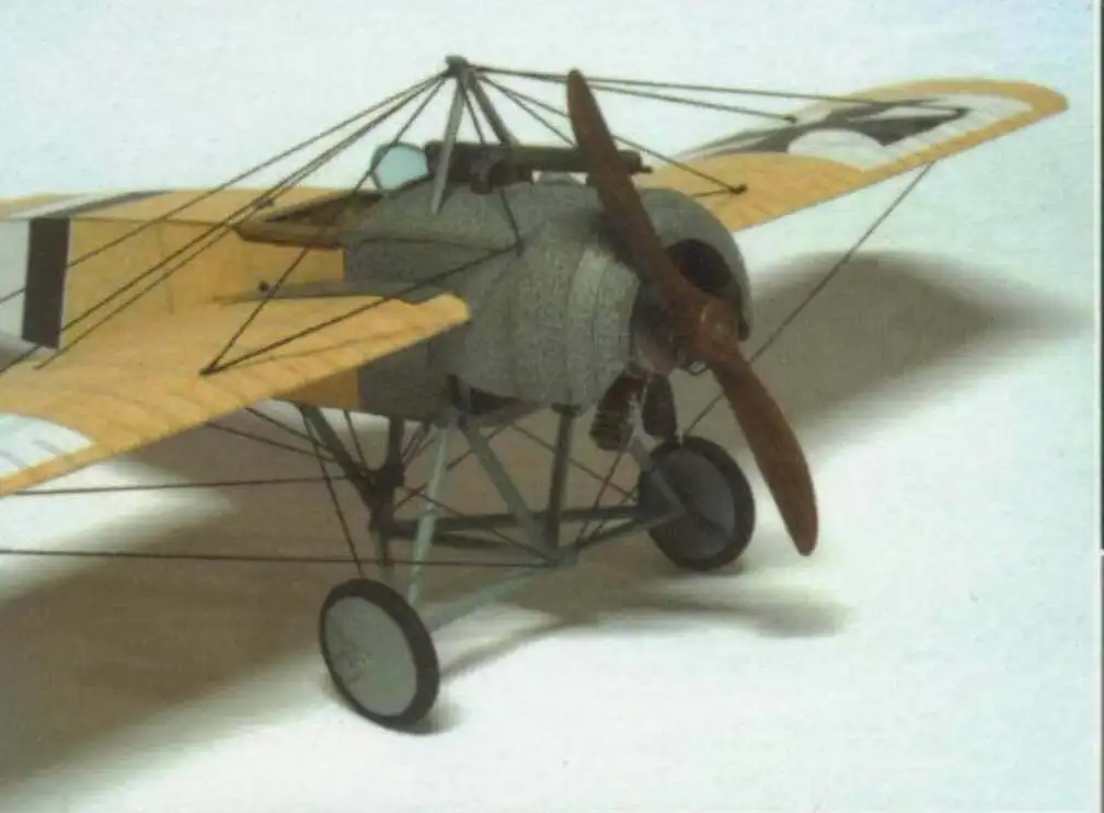 

World War I German Fokker EII Fighter Model Vintage Airplane Paper Model Handmade 3D Paper Model Children Adult Educational Toys