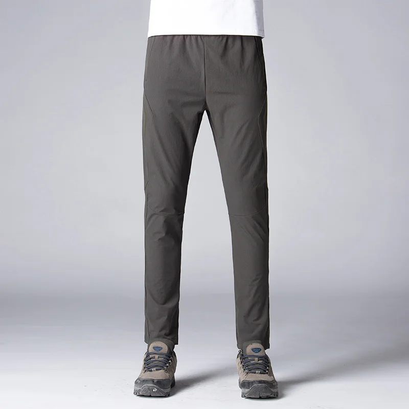 Растягивающиеся походные брюки мужские летние быстросохнущие штаны для