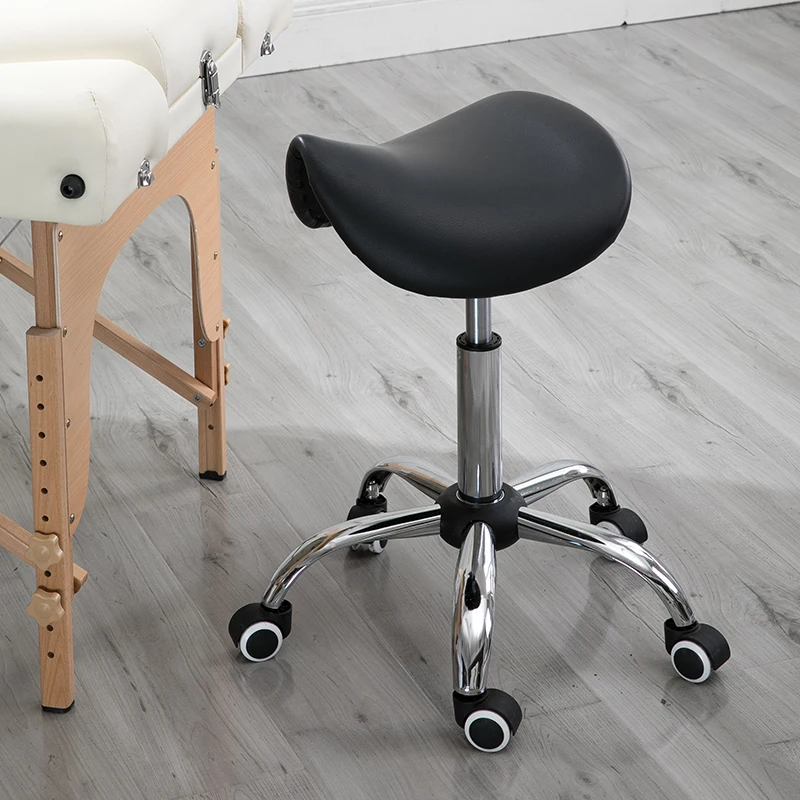 Кресло для массажа и педикюра стул седло кожаная обивка спа тату кресло лица