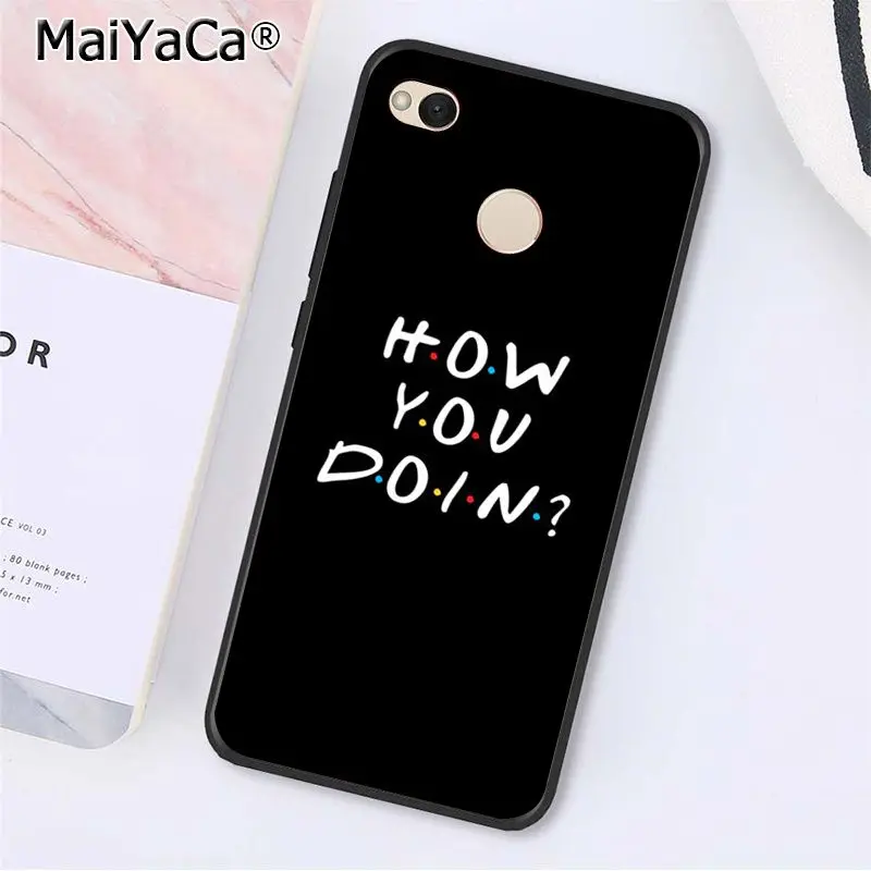 MaiYaCa Горячая ТВ шоу Friends(Дверь чехол для телефона для Xiaomi mi5 6 A1 A2 Mi9 9SE mi8lite A2 Lite F1 Mix2 2S Max2 3