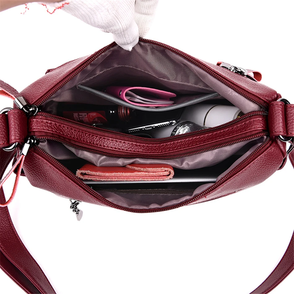 VANDERWAH Sac a основной Femme Классические мягкие кожаные сумки через плечо для женщин роскошные сумки женские сумки дизайнерские Bolsa Feminina
