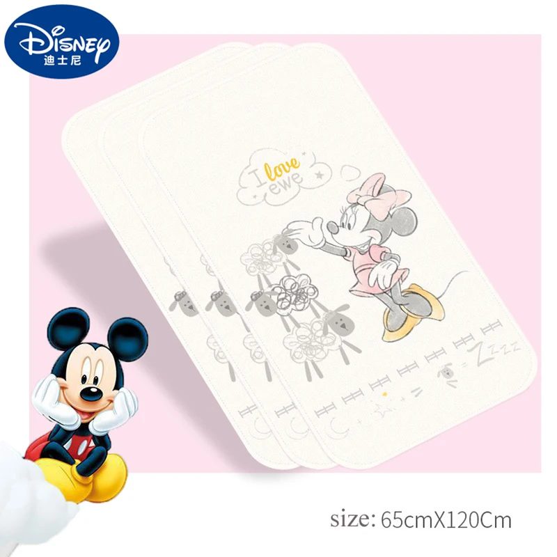 

Disney Микки Маус быстрая утечка мочеотталкивающая хлопковая детская кроватка принадлежности для новорожденных диафрагмы моющиеся дышащие ч...
