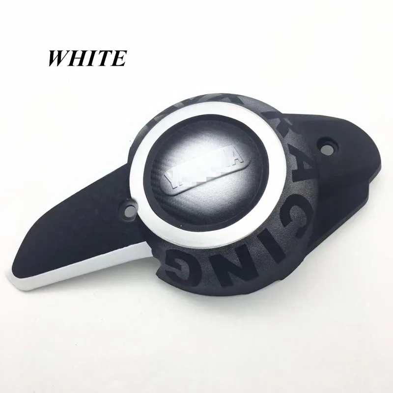 white Модифицированный мотоциклетный NVX aerox защитный чехол для двигателя, чехол для двигателя, защитный чехол для yamaha NVX155 DGR155 L155 - Цвет: white
