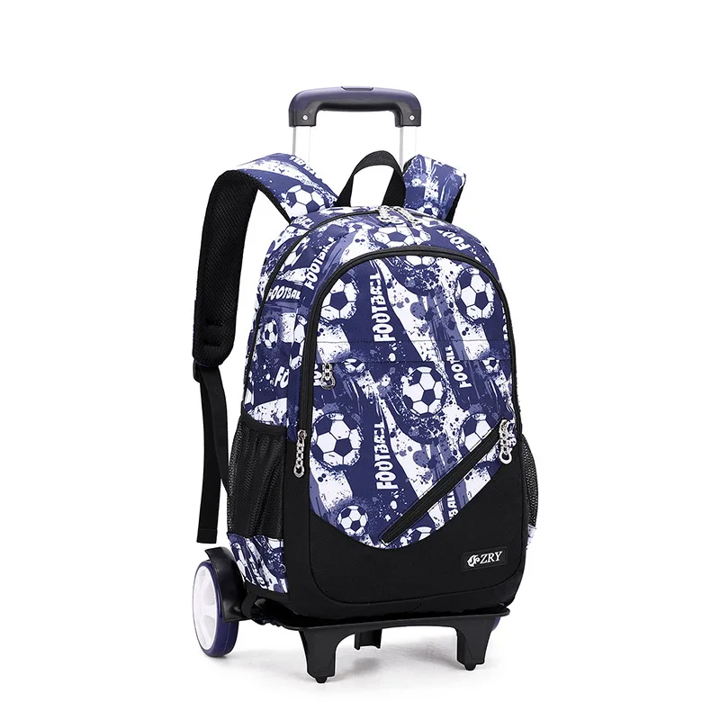 Водонепроницаемые детские школьные сумки на колесиках, рюкзаки на колесиках для мальчиков, школьные ранцы, сумки для учеников