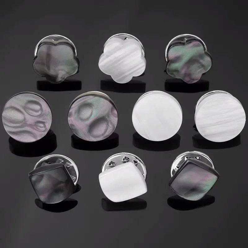 5 шт. женская брошь с жемчугом и жемчугом|Пуговицы| |