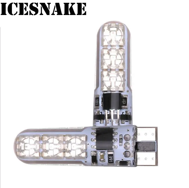 Icesnake автомобильный RGB 12 В T10 светодиодный RGB-5050 6 SMD внутренний декоративсветильник