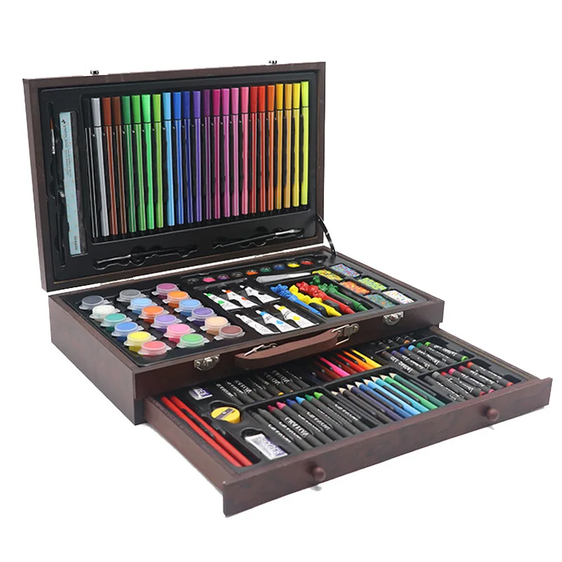 123 шт Многоцветный детский набор для рисования на день рождения художественный