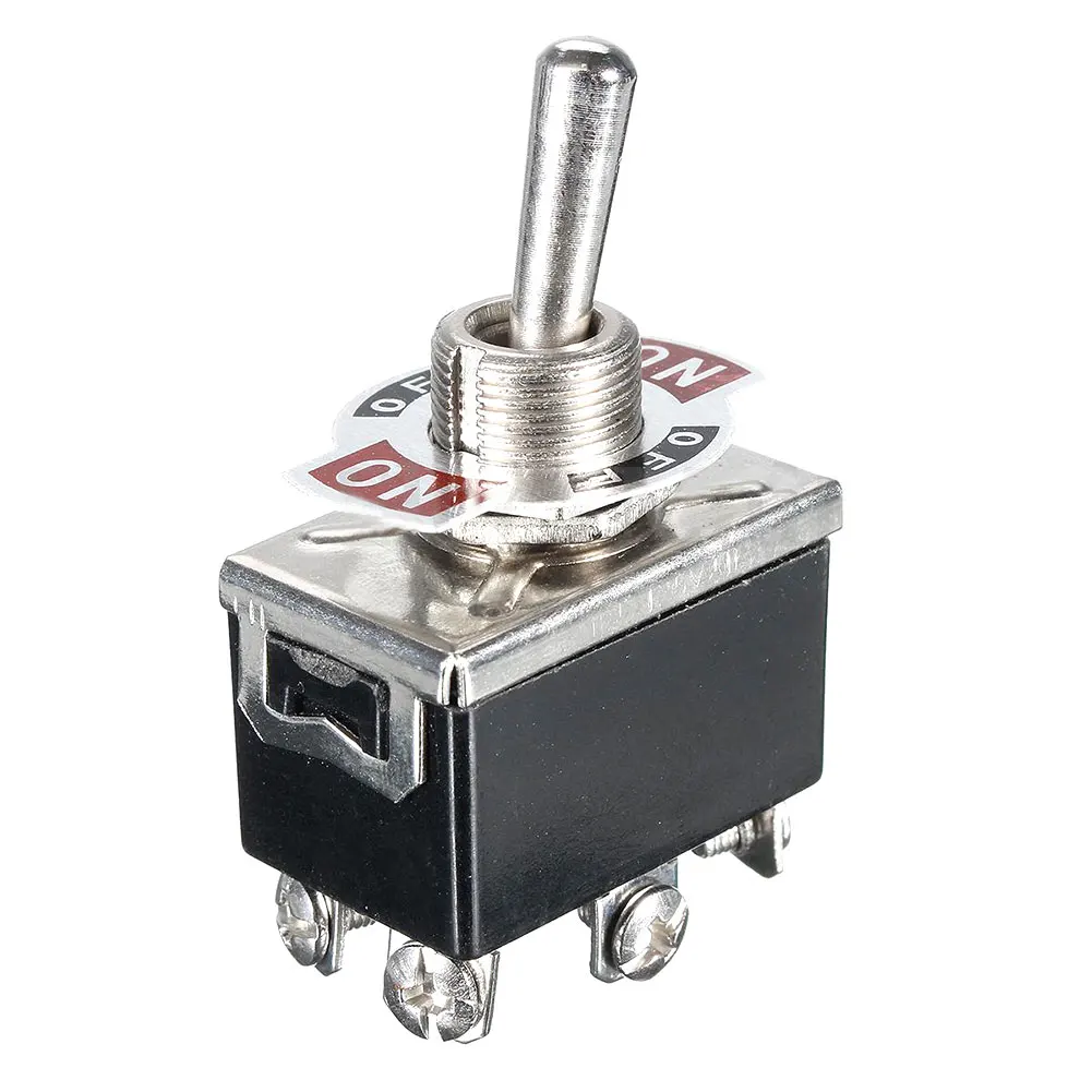 Кнопка переключатель кулисный 3-speed 6-pin тумблер 15A | Автомобили и мотоциклы