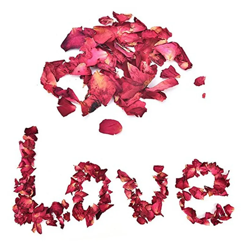 

1 pack of dried rose petals natural flower bath spa spa whitening shower dried rose petals bath aromatherapy massage