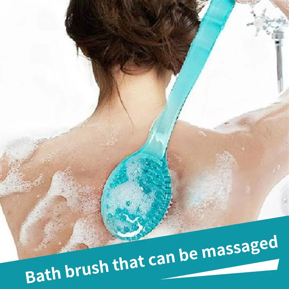 

1 шт. щетка для ванны с длинной ручкой, щетка для тела, пояс для ванны, отшелушивающие массажные щетки для очистки кожи, бытовые инструменты д...