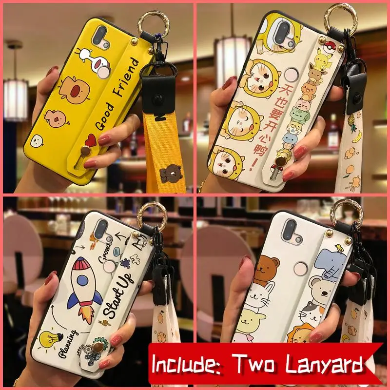 New Waterproof Phone Case For Fujitsu Arrows RX Anti-dust Cartoon Kickstand Wristband Arrival | Mobile Cases &amp Covers