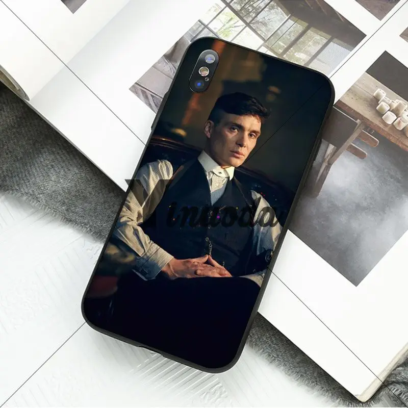 Yinuoda Томас Шелби Peaky bliners мягкий чехол для телефона Apple iPhone 8 7 6S Plus X XS MAX 5 5S SE XR 11 11pro максимальный чехол