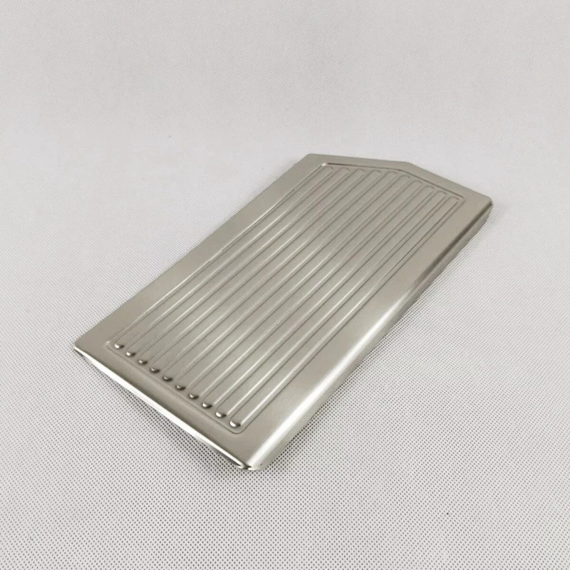 Автомобильная левая подставка из нержавеющей стали накладка на педаль