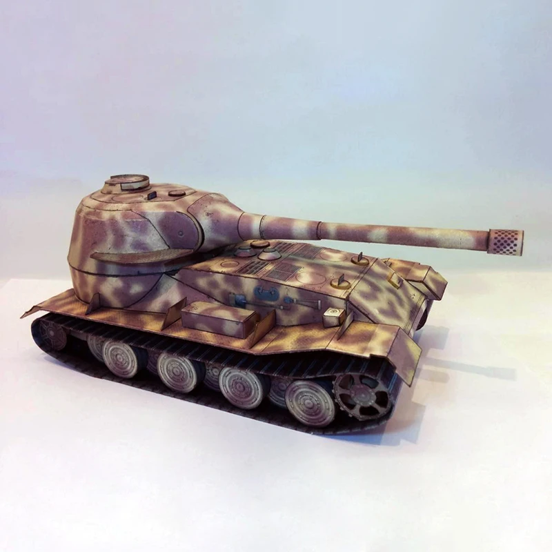Тяжелый бак VK7201 в масштабе 1:35 Германия 2 комплекта набор бумажных моделей сделай