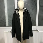 Мужская Зимняя Куртка парка 100% натуральный Лисий мех с кроличьим мехом, куртка из искусственной кожи pu ветрозащитный Одежда для носки на улице, новое, деловые, повседневные, высокое качество