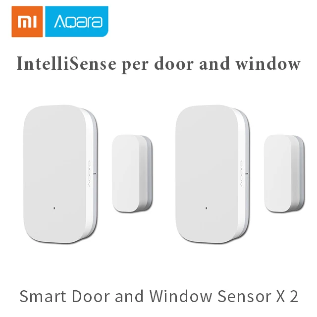 Door Window Sensor 2 Xiao mi Aqara умная камера G2 шлюз версия беспроводной настенный выключатель Умный дом настенная розетка mi датчик двери окна датчик человеческого тела - Цвет: Door Window Sensor 2