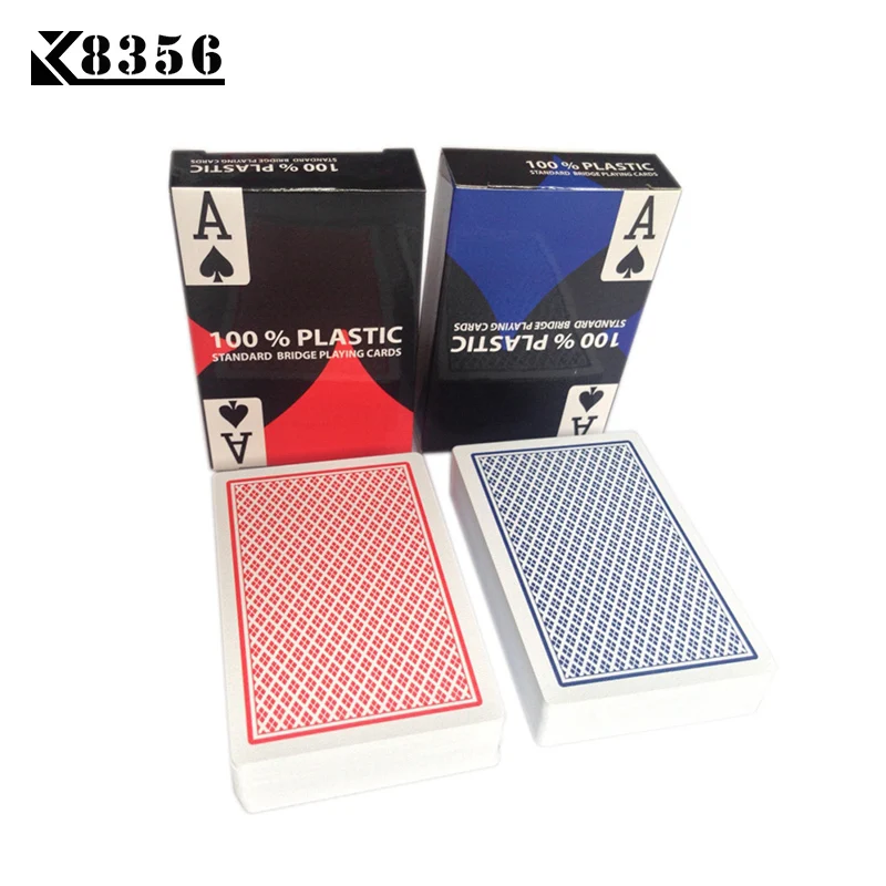 Пластиковые игральные карты K8356 10 компл./лот bacкарат ТЕХАС ХОЛДЕМ