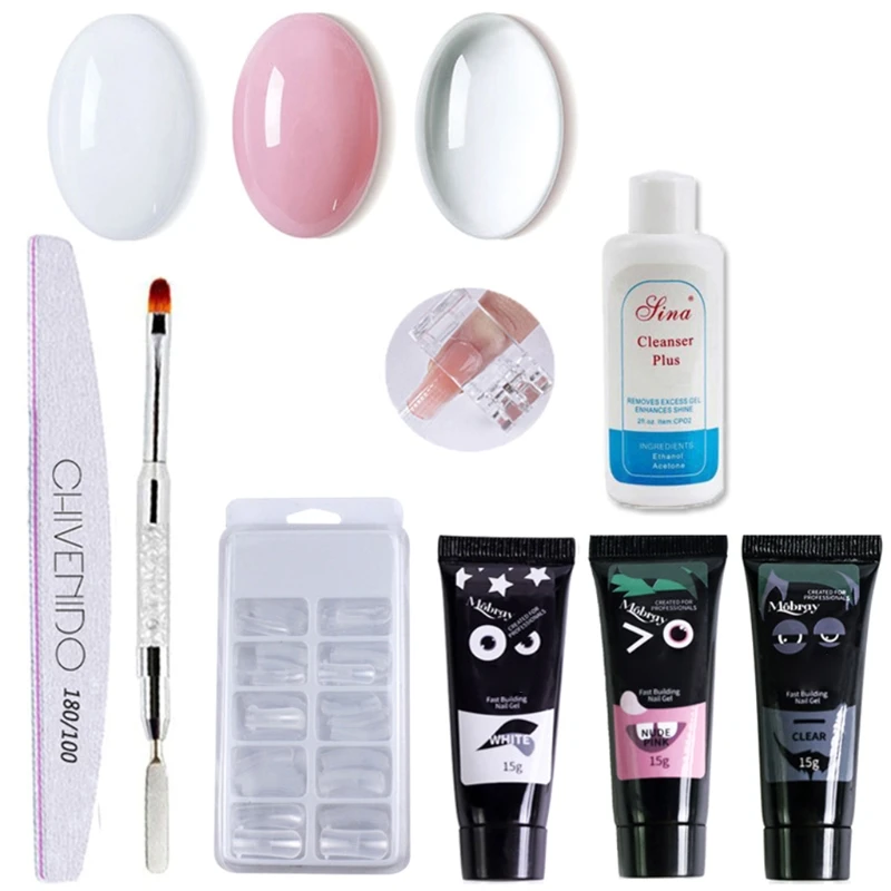 

8 шт./компл. Гель-лак для ногтей УФ-гель набор для наращивания Профессиональный Домашний Маникюр Инструменты для дизайна ногтей