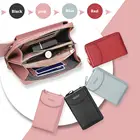 Кошелек Baellerry из искусственной кожи для девочек, модный удлиненный портативный бумажник с ремешком на запястье для женщин, кредитница с монетницей