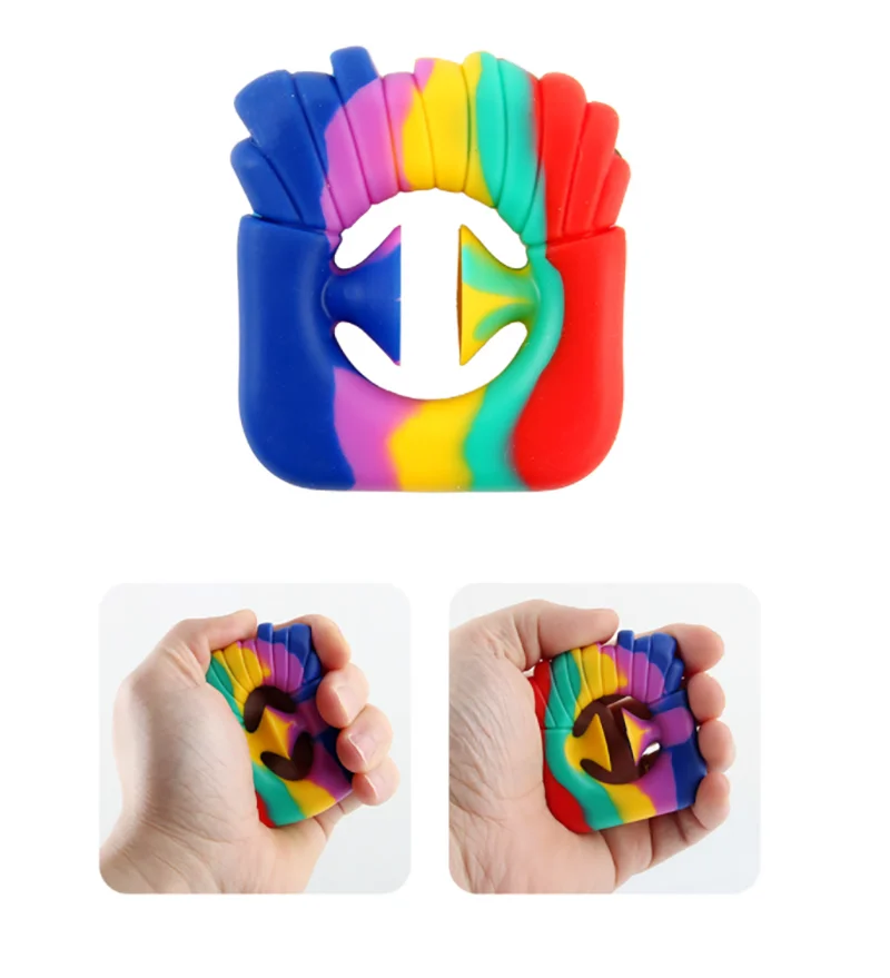 Snapperz-juguete antiestr&eacute;s para ni&ntilde;os, juguete antiestr&eacute;s, bola Simple para apretar, con hoyuelos-3