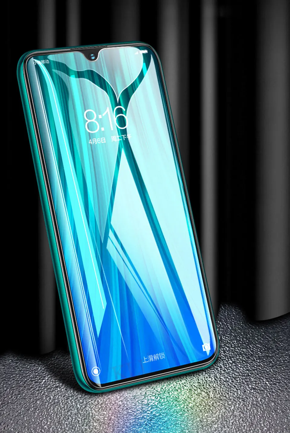 2 шт 2.5D полный Чехол, анти-синий светильник, закаленное стекло для Red mi Note 8 Pro 8 8A 7A Xiaomi mi 9 Pro 5G Lite Blask Shark 2 Pro mi A3