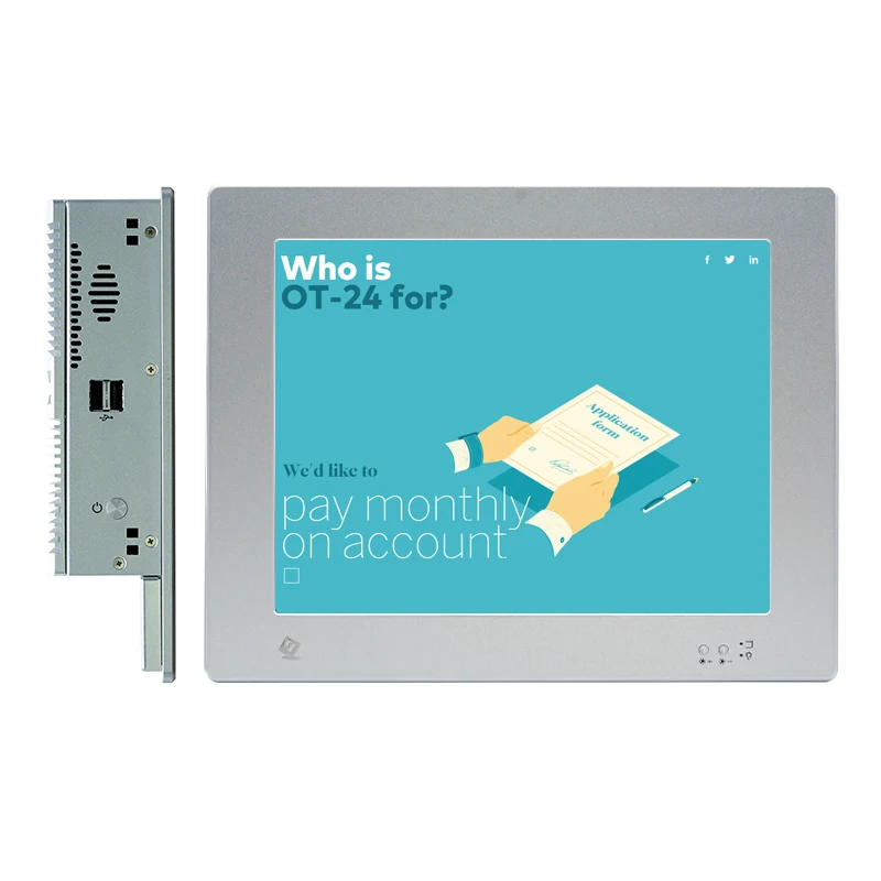 

Настенный планшет 10,4 дюйма 8565U cpu водонепроницаемый и пыленепроницаемый сенсорный экран Windows планшетный ПК