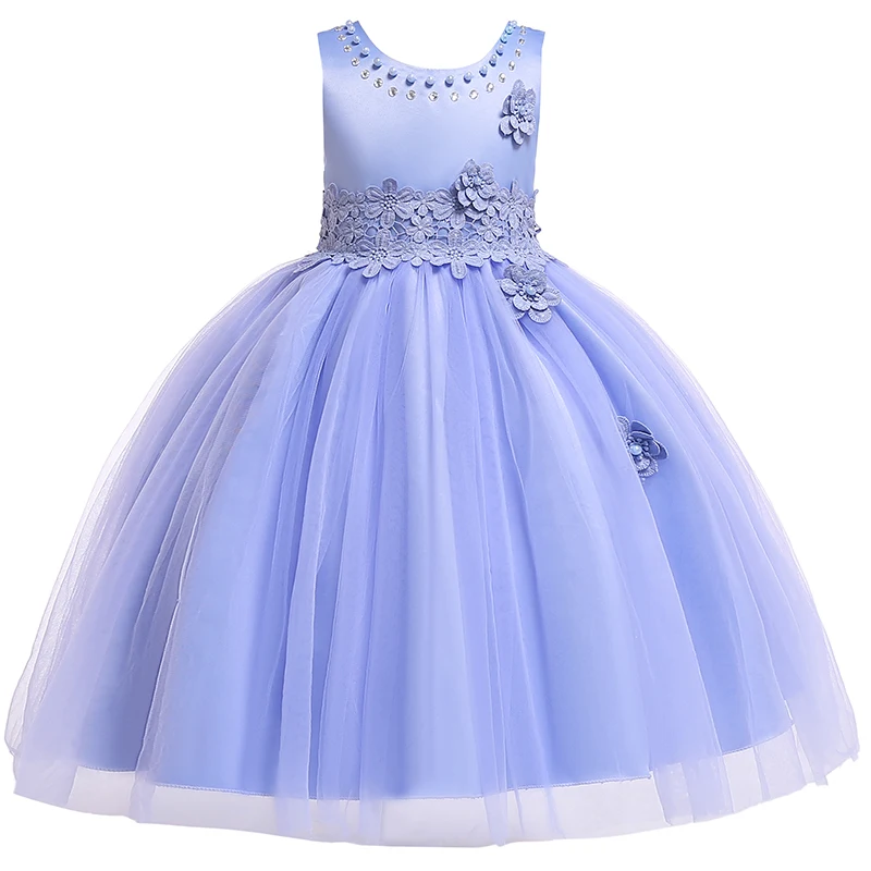 Christmas Baby Girls Princess Dress Kids Wedding Party Dresses Toddler Children Clothing Embroidery Flower Ball Gown Vestidos | Детская