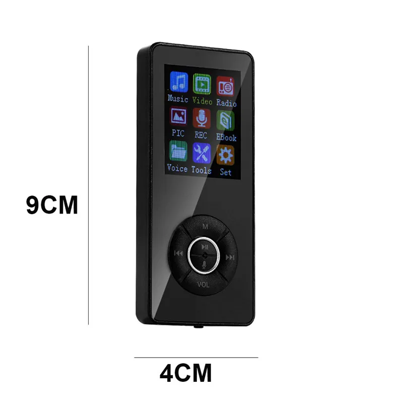 CARPRIE, 1,8 дюймов, Bluetooth 4,2, MP3 плеер с динамиком, поддержка сенсорных клавиш, 32 ГБ, HiFi, пластиковый мини портативный Walkman