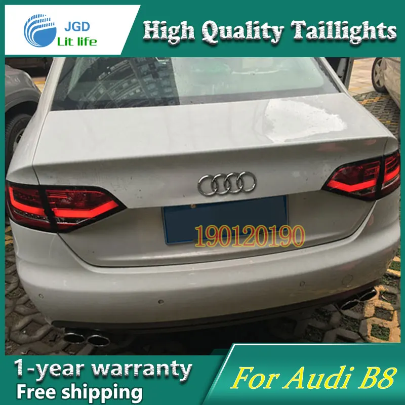 Автомобильный Стайлинг задний фонарь для Audi A4L B8 2009 2012 светодиодный A4 DRL|led drl|led tail