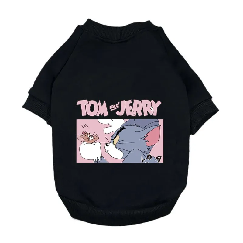 Мультяшная Одежда для собак зимние толстовки пальто милые рождественские куртки