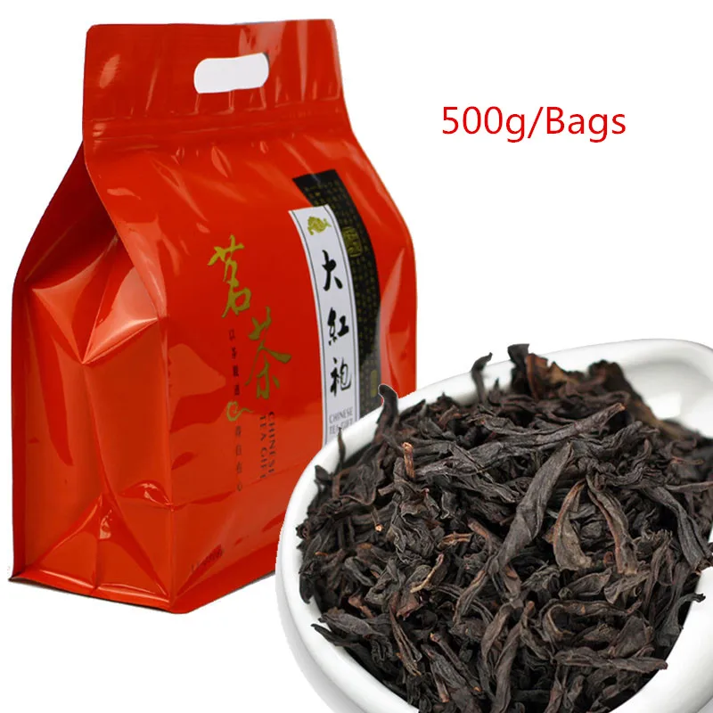

2021 China Wuyi Rougui -Tea 5A Da Hong Pao Oolong -Tea Chinese Big Red Robe dahongpao -Tea Organic Green Food -Tea Pot 500g