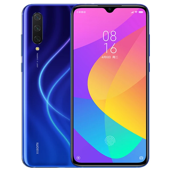 Aurora Blue Глобальная версия Xiaomi Mi 9 Lite 6GB 64GB Смартфон Snapdragon 710 48MP Тройная камера 32MP фронтальная камера 6,3" экран - Цвет: Aurora Blue