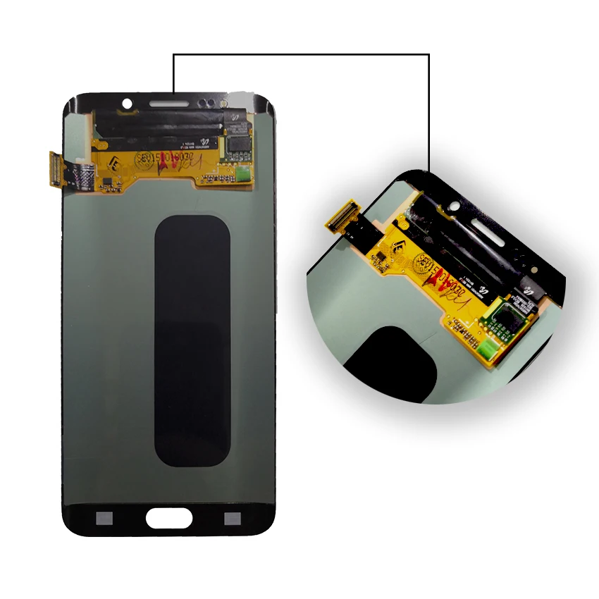 

AMOLED Display For SAMSUNG Galaxy S6 edge Plus LCD Display G928 G928F Touch Screen Digitizer Phone Parts Original OLED Display