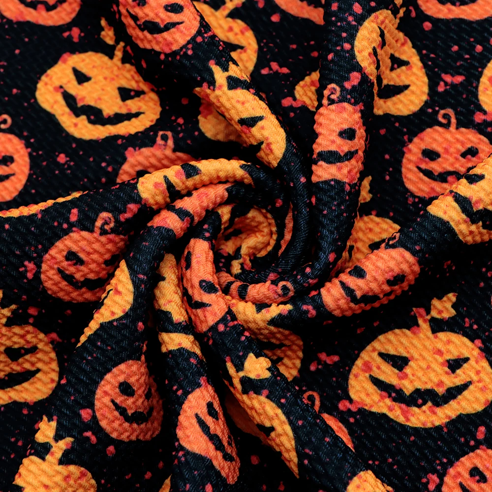 Хэллоуин Череп Призрак пуля текстурированная хлопчатобумажная ткань Ливерпуль