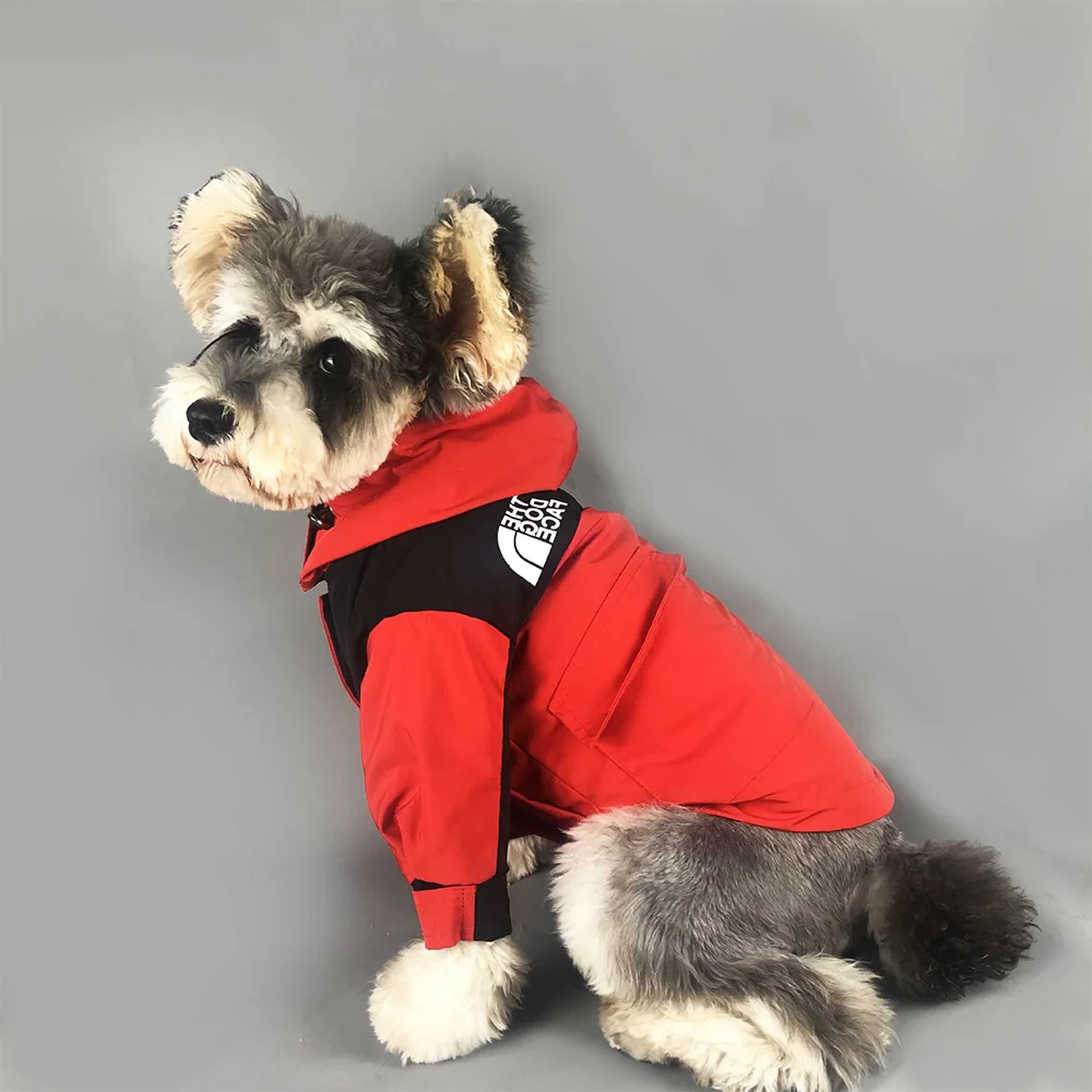 

Dog Clothes Autumn And Winter Clothes Teddy Schnauzer Bomei And French Fighting Down Jacket Luxury Designer Dog Clothes