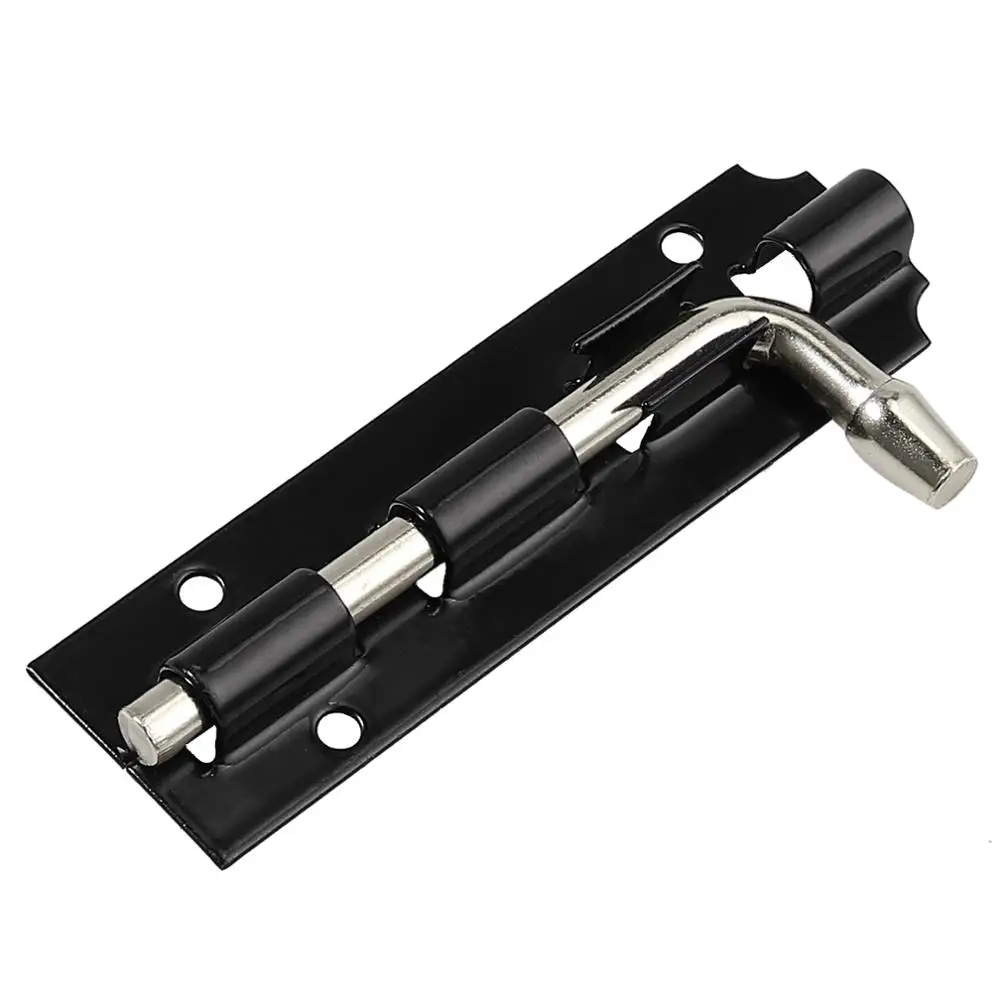 TANiCE 4 Pcs Tower Bolt Lacth Lock Kit 100 mm 200 for Garden Gate Shed Sliding Door Chests and Cabinets Latch Catch | Обустройство