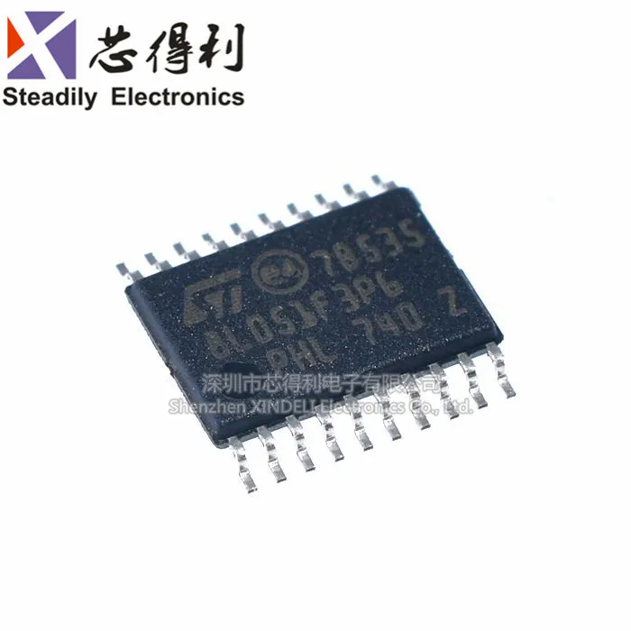 5 шт./лот Новый и оригинальный STM 8l051f3p6 SMD Tssop20 встроенный процессор контроллер |