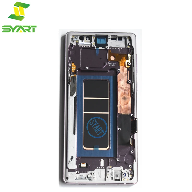 Pantalla LCD Super AMOLED para Samsung Galaxy Note 9, montaje de digitalizador con pantalla t&aacute;ctil, sin quemaduras ni sombras, sin puntos muertos, nueva-1