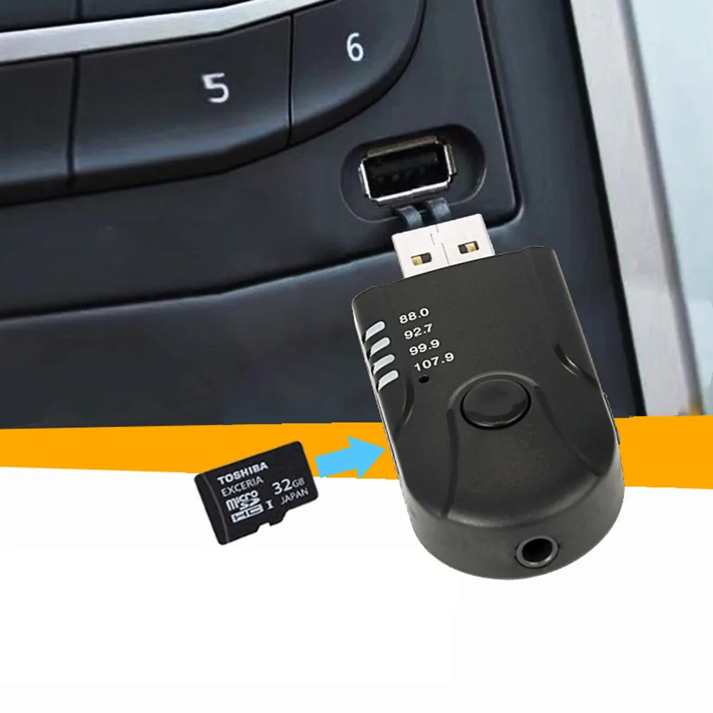 Новый fm-трансмиттер с USB питанием Bluetooth Автомобильный Auxz аудио плеер TF